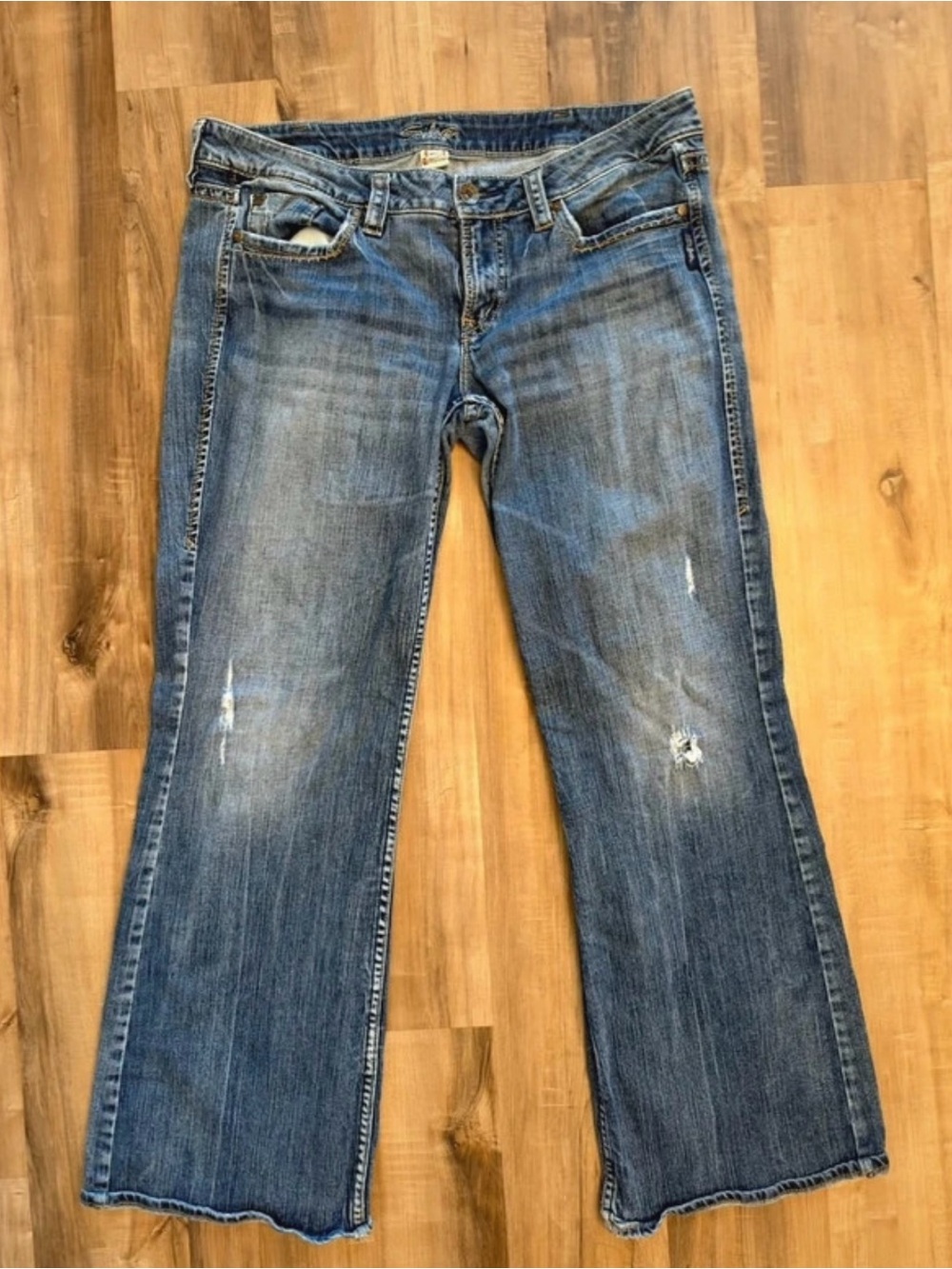 Silver Jeans Lola Low-rise Bootcut Y2K 34” x 33”